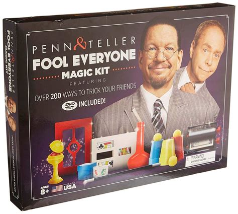 Learn the Secrets of Illusion with the Pnn and Teller Magic Kit